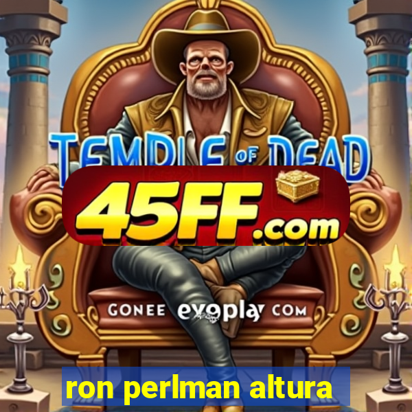 ron perlman altura